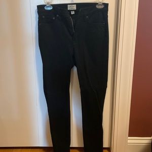 J. Crew Black Skinny Jeans